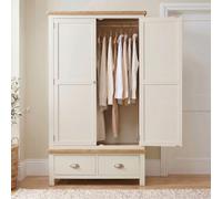 The Furniture Market Cotswold Cream Double Wardrobe