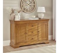 The Furniture Market French Louis Oak Large Sideboard