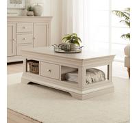 The Furniture Market Wilmslow Grey 1 Drawer Coffee Table