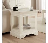 The Furniture Market Wilmslow White Painted Lamp Side Table