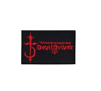 The Fury of Our Makers Hand Devildriver O_1 Patch Badge Embroidered Iron on Applique Souvenir Accessory