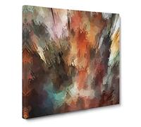 The Future Canvas Print | Gallery Wrapped 30mm Frame Wall Art | 14x14 inches | Ready to Hang | Abstract Picture | Living Room Bedroom Lounge Office