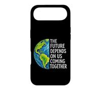 The Future Depends On Us Coming Together Unity Earth Message Case for iPhone Air