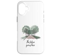 The Future Grows Here Nature Sustainability Growth Theme Case for iPhone 16 Plus