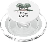 The Future Grows Here Nature Sustainability Growth Theme PopSockets PopGrip for MagSafe