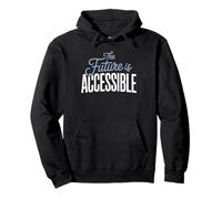 The Future Is Accessible Disability Pullover Hoodie
