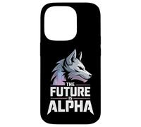 The Future Is Alpha Wolf Meme Fearless Alpha Sigma Werewolf Case for iPhone 14 Pro