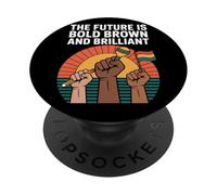 The Future Is Bold Brown and Brilliant Hispanic Heritage PopSockets Adhesive PopGrip