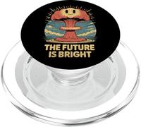 The Future Is Bright Nuclear PopSockets PopGrip for MagSafe
