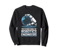 The Future Is Built By Robotics Engineers AI Automation Sweatshirt