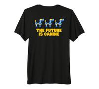 The Future is Canine - Dog Pun Premium T-Shirt