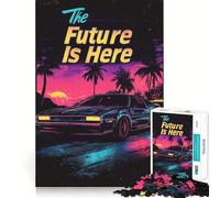 The Future Is Here Jigsaw Puzzles 1000 Piece for Adults Mental Logic Toy Peaceful Fun Firm Cut Cherished Gift (38x52cm)