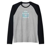 The Future is Homo - Cute Gay Gifts for Men and Women Raglan Baseball Tee