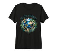 The Future is in Your Hands: Be The Change Premium T-Shirt