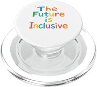 The Future Is Inclusive Equality Diversity Unity Statement PopSockets PopGrip for MagSafe