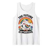 The Future is Inclusive LGBTQ Progress Pride Equality Gay Tank Top