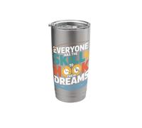 The Future is Inclusive Pride Positive Vibes School Event Stainless Steel Insulated Tumbler