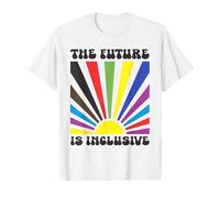 The Future is Inclusive Rainbow LGBT Lesbian Gay Trans Pride T-Shirt
