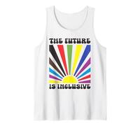 The Future is Inclusive Rainbow LGBT Lesbian Gay Trans Pride Tank Top