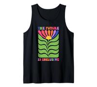 The Future is Inclusive Rainbow LGBT Lesbian Gay Trans Pride Tank Top