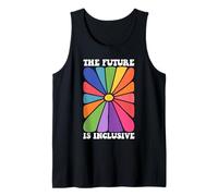 The Future is Inclusive Rainbow LGBT Lesbian Gay Trans Pride Tank Top