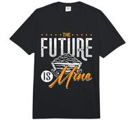 The Future is Mine Driver Rock Mechanic Miner Mining Trucker Comfort Colors Adult Heavyweight T-Shirt