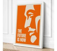 The Future Is Now Modern Canvas Wall Art Print 30x20 Inch (76 x 51 cm)