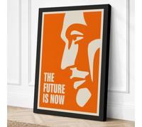 The Future Is Now Modern Canvas Wall Art Print 30x20 Inch (76 x 51 cm)