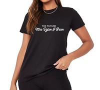 The Future Mrs Dylan O'Brien T-Shirt, Large Black