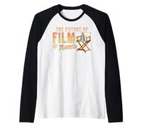 The Future of Film is Female Director Chair Raglan Baseball Tee