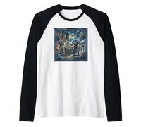The Future of Physical Ai Robotics Raglan Baseball Tee