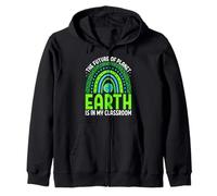 The Future Of Planet Earth Is In My Classroom Zip Hoodie