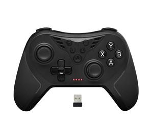 The G-Lab K-Pad Helium WL - Wireless PC Gaming Controller Turbo | Wireless 2.4GHz, Rechargeable, Adjustable Vibrations, 12 Buttons, 4 Triggers, Turbo Mode, Macros, Compatible PC/PS3