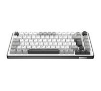 The G-Lab - KEYZ ELITE 300 WG - Wireless Gaming Keyboard - AZERTY FRENCH Layout - Hot-Swappable Mechanical Keyboard with Pre-Lubed Switches, 5-Layer Gasket, Tri-Mode 2.4G/BT/Wired, RGB&Macros, Win/Mac