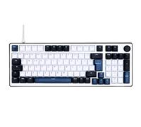 The G-Lab KEYZ Elite 400 HE BW - Hall Effect 96% QWERTY Magnetic Keyboard with Ñ, 8000 Hz Rapid Trigger, Adjustable Activation - Hot Swap Gaming Keyboard, RGB and Customizable Macros - Windows/Mac