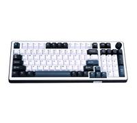 The G-Lab - KEYZ Elite 400 HE BW - Magnetic Gaming Keyboard Hall Effect 96% QWERTY US, Wired USB, 8000Hz Rapid Trigger, Adjustable Actuation 0mm, PBT Hot-Swap, RGB & Macros - Windows/Mac