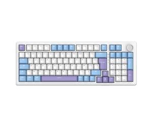 The G-Lab - KEYZ ELITE 400 WB - Wireless Gaming Keyboard - AZERTY FRENCH Layout - Hot-Swappable Mechanical Keyboard with Pre-Lubed Switches, 5-Layer Gasket, Tri-Mode 2.4G/BT/Wired, RGB&Macros, Win/Mac