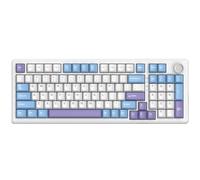 THE G-LAB KEYZ Elite 400 WB - Wireless Gaming Keyboard Tri Mode 2.4 GHz/Bluetooth/Cable - Mechanical Keyboard Hot Swap, Pre-Lubricated Switch, 5-Layer Gasket, RGB/Macro - Windows/Mac - US QWERTY