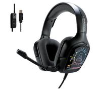 THE G-LAB - Korp Cobalt 7.1 EX - Gaming Headset with 7.1 Surround Sound - Gaming Headset USB with RGB Lighting, Flexible Microphone, Lightweight and Comfortable - PS5, PS4, PC, Xbox - New