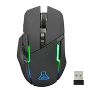 THE G-LAB Kult Caesium Wireless Gaming Mouse - High-Performance Wireless Gaming Mouse with 7200 dpi, RGB LED, 6 Buttons, Ergonomic Gaming Mouse, Compatible with PC, PS4, PS5, Xbox One (Wireless)