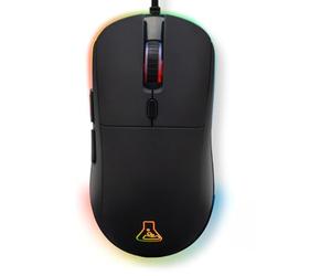 The G-Lab - Kult Cobalt - USB Wired Gamer Mouse - Ultra Responsive Sensor up to 12800 DPI, Comfortable and Lightweight, 6 Buttons, Adjustable RGB - Gaming Mouse 100% Customizable - PC/PS4/PS5 - New