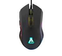 THE G-LAB - KULT-IRIDIUM - High-Performance Gaming Mouse - Powerful and Comfortable - 4000 DPI - 6 Programmable Buttons - Black with RGB Backlighting