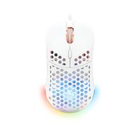 The G-Lab - Kult Oxygen - 12,800 DPI High Performance Wireless Gamer Mouse - Long Life Battery, 100% Customizable RGB, 6 Programmable Buttons, Ambidextrous - White - 2024