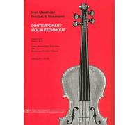 The Galamian Contemporary Violin Technique, Vol. 1 Ivan Galamian Book [Softcover