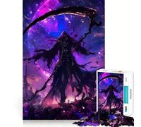 The Galaxy Grim Reaper 1000 Piece Jigsaw Puzzles for Teenagers Logic Sense Toy Peaceful Fun Smooth Edge Creative Gift (38x52cm)