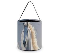 The Galloping Horse Is Galloping Candy Bag Halloween Trick Or Treat Bucket 7.9x8.3in, Reusable Gift Bags for Party Holiday Wedding