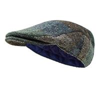 The Galway Patchwork - Irish Tweed Flat Cap - Medium (57-60cm)