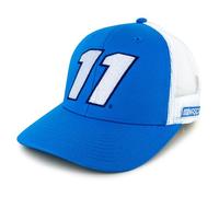 The Game Denny Hamlin Big Number 11 NASCAR Mesh Back Hat Blue/White
