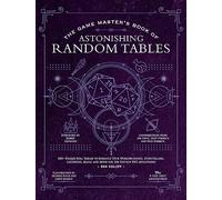 The Game Master's Book of Astonishing Random Tables: 30 - Hardback NEW Egloff, B