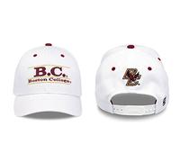 The Game NCAA Boston College Eagles Unisex NCAA bar Design Hat, White, Adjustable